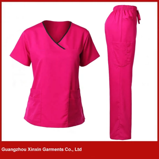 Uniformes d'hôpital personnalisés, blouses médicales en gros, uniformes de médecins, uniformes d'infirmières (H16)